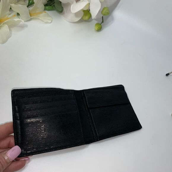 Authentic Prada Mens Bifold Leather Wallet - Picture 5 of 11